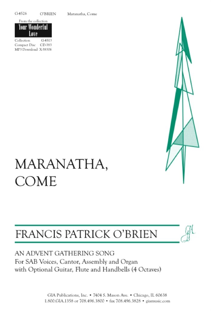 Maranatha, Come - Instrumental Part